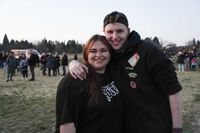 Feuerzauber, nette Leute und prima Stimmung beim Funkenfeuer in Magstadt.