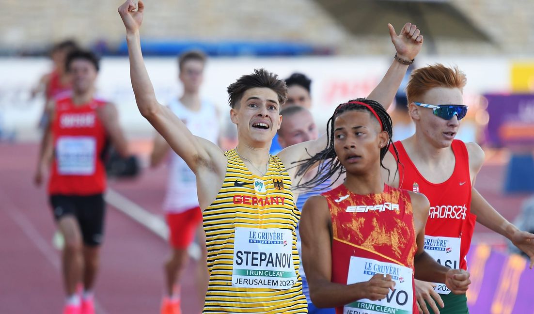 Alexander Stepanov will um eine Medaille laufen.
