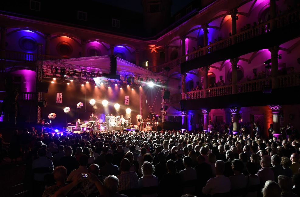 Die Jazz Open 2018  im Alten Schloss.
 Foto: Opus/Reiner Pfisterer