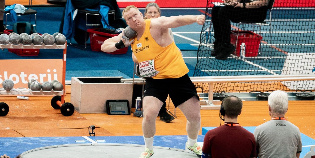 Eric Maihöfer musste in Apeldoorn nach der Qualifikation die Tasche packen. Die 19,88 Meter reichen dem Sindelfinger Kugelstoßer nicht.