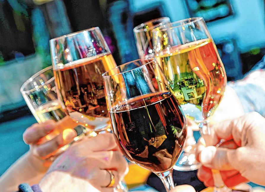 Eine Auswahl verschiedener Weine gehört zum Angebot des „Aranzulla Italo Bistro“ in Böblingen.