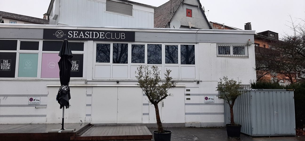 Die Türen bleiben zu: Das Seaside in den Räumen des ehemaligen Seestudios hat dicht gemacht. Bild: Elbers