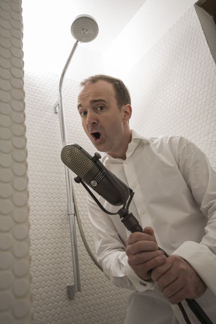 Singen kann man überall, auch unter der Dusche: Patrick Bopp alias Memphis.