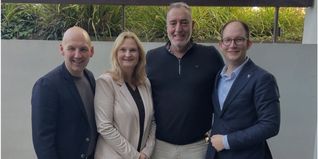 Von links: Marc Biadacz, Regina Dvorak-Vucetic, Thomas Lechler und Pascal Panse.