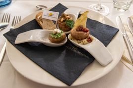 Champignonsköpfe lassen sich vielfältig füllen.