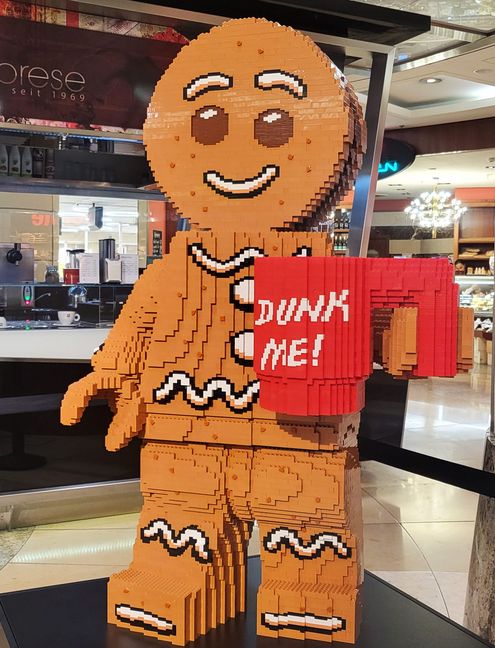 Hochwertige Preise locken: Der Lego-Lebkuchenmann steht am Black Friday im Zentrum einer Schätzaktion.