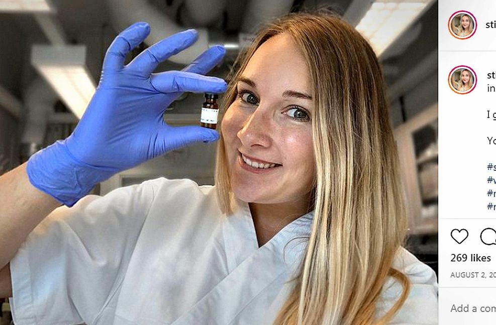 Die Neurowissenschaftlerin Stina Börchers von der Uni Göteborg erklärt ihre Arbeit in den sozialen Medien. Auch die promovierte Chemikerin Mai Thi Nguyen-Kim ist als Wissenschaftskommunikatorin und Wissenschaftsjournalistin auf allen Kanälen aktiv Foto: StZ / Tobias Tanzyna