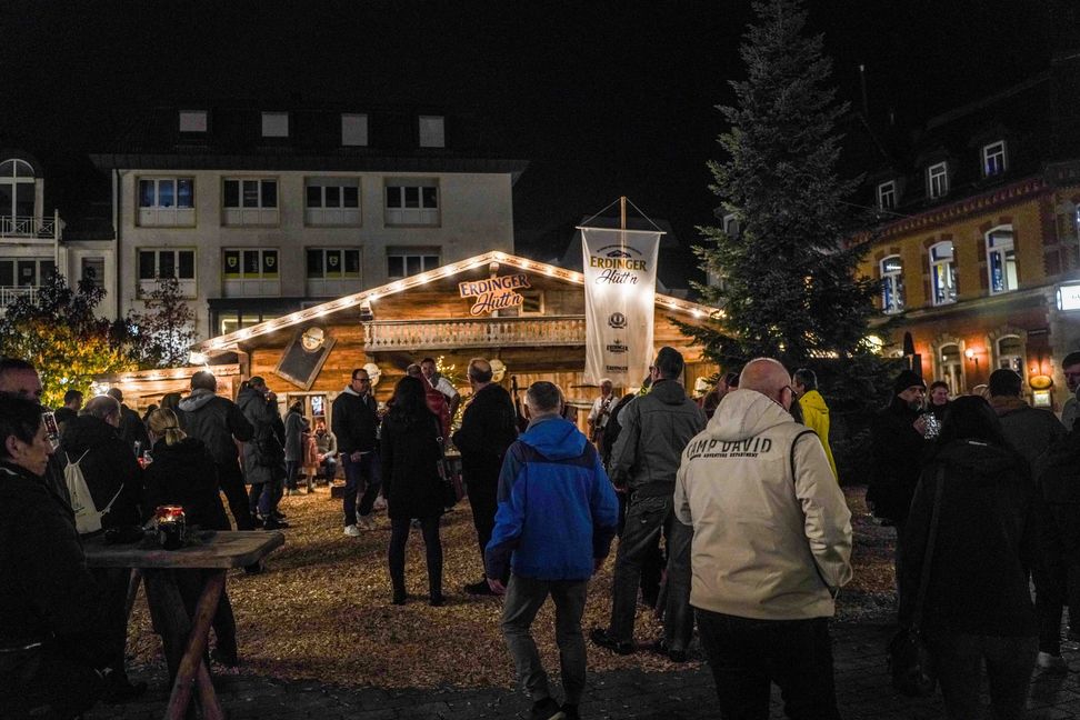 Täglich ab 16 Uhr ist die Winterhütte geöffnet.
