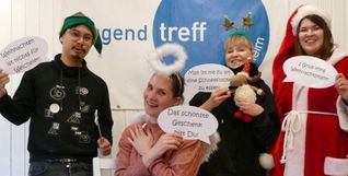 Das Team vom Dagersheimer Jugendtreff hofft am Dienstag auf möglichst viele junge Party geäste. Bild: Stadt Böblingen