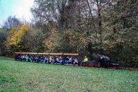 Halloween-Fahrtag bei den Sindelfinger Dampfbahnfreunden.