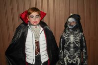 Halloween-Fahrtag bei den Sindelfinger Dampfbahnfreunden.