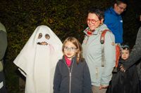 Halloween-Fahrtag bei den Sindelfinger Dampfbahnfreunden.