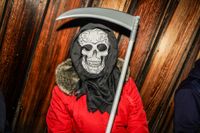 Halloween-Fahrtag bei den Sindelfinger Dampfbahnfreunden.