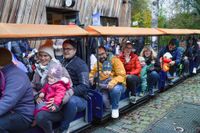 Halloween-Fahrtag bei den Sindelfinger Dampfbahnfreunden.