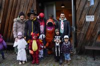 Halloween-Fahrtag bei den Sindelfinger Dampfbahnfreunden.
