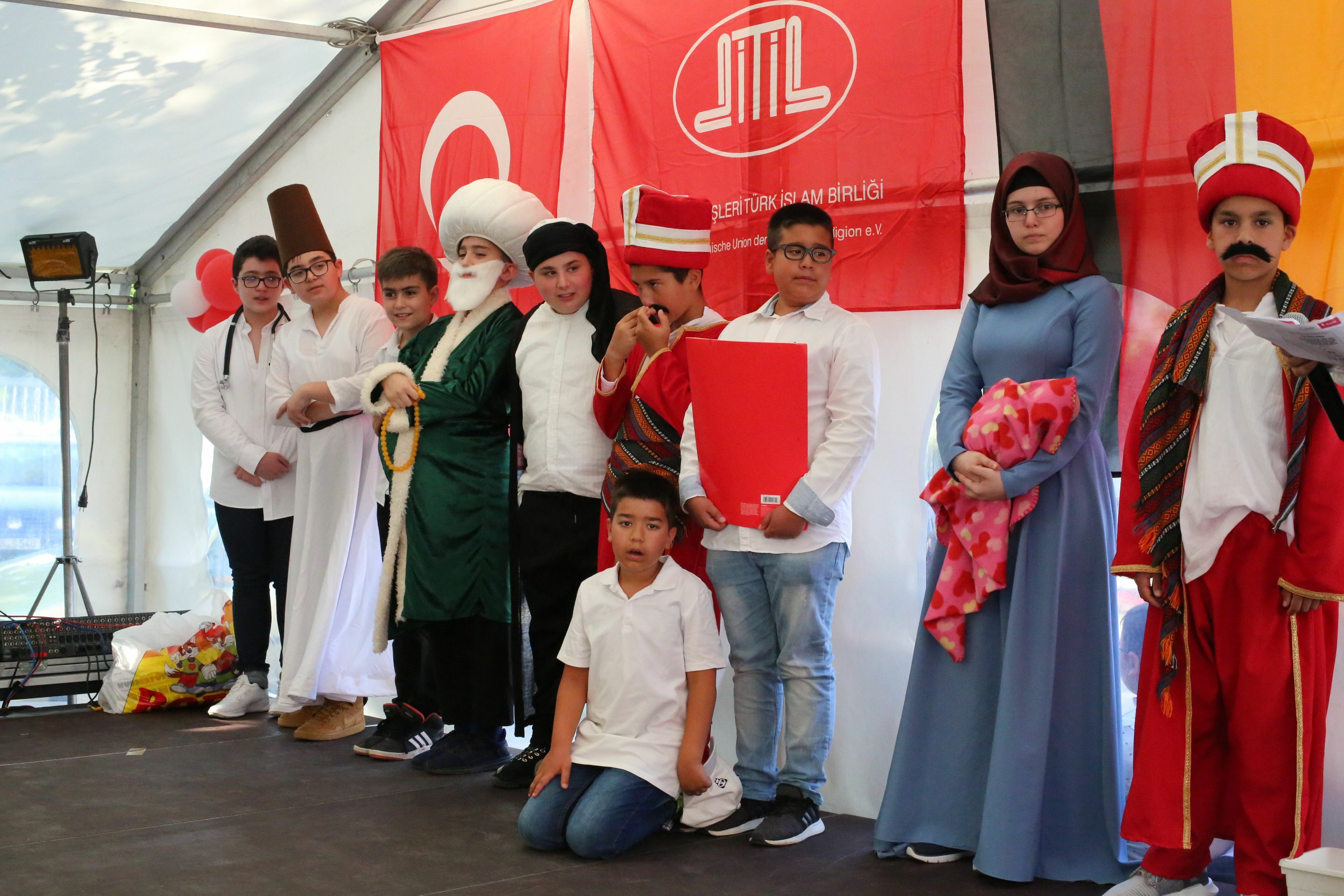 Die Kinder standen im Mittelpunkt beim türkischen Kulturfest in Sindelfingen.   Bild: Cakir