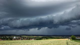 Im Südwesten drohen Gewitter.