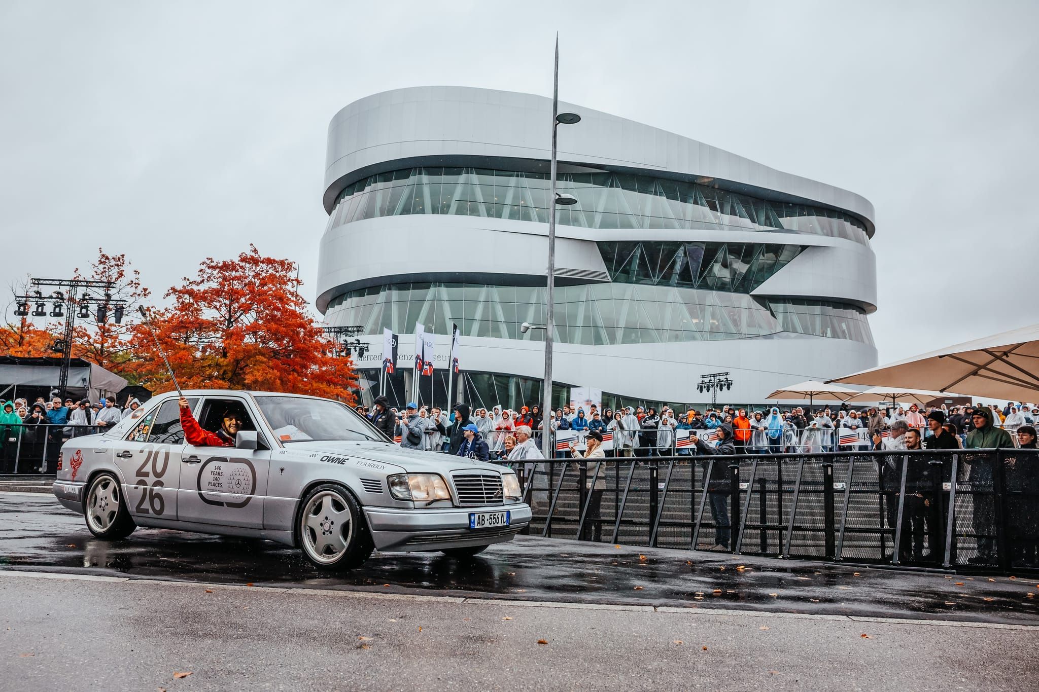 Impressionen vom „The 140 Festival“ am Mercedes-Benz-Museum in Stuttgart.