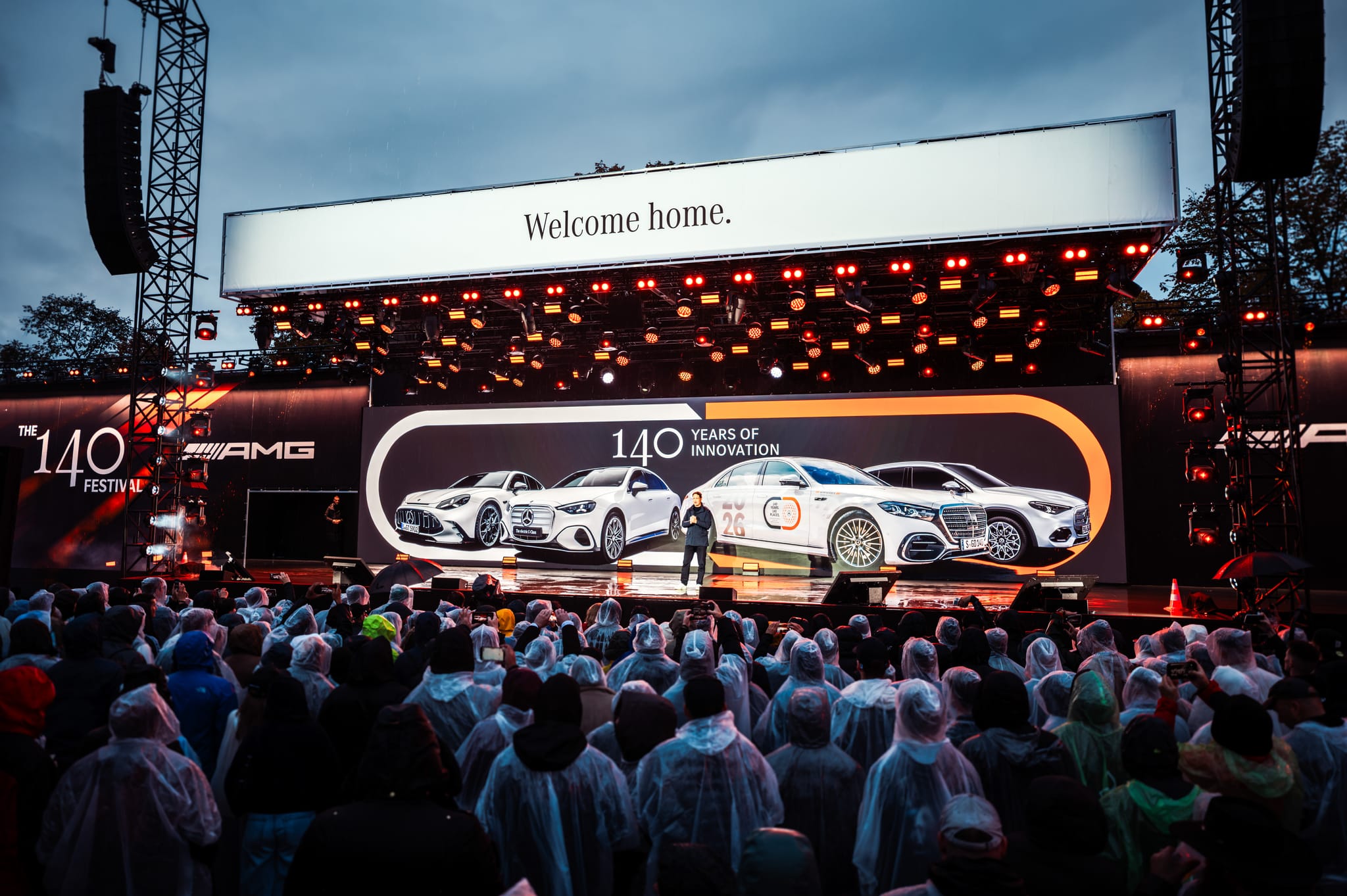 Impressionen vom „The 140 Festival“ am Mercedes-Benz-Museum in Stuttgart.