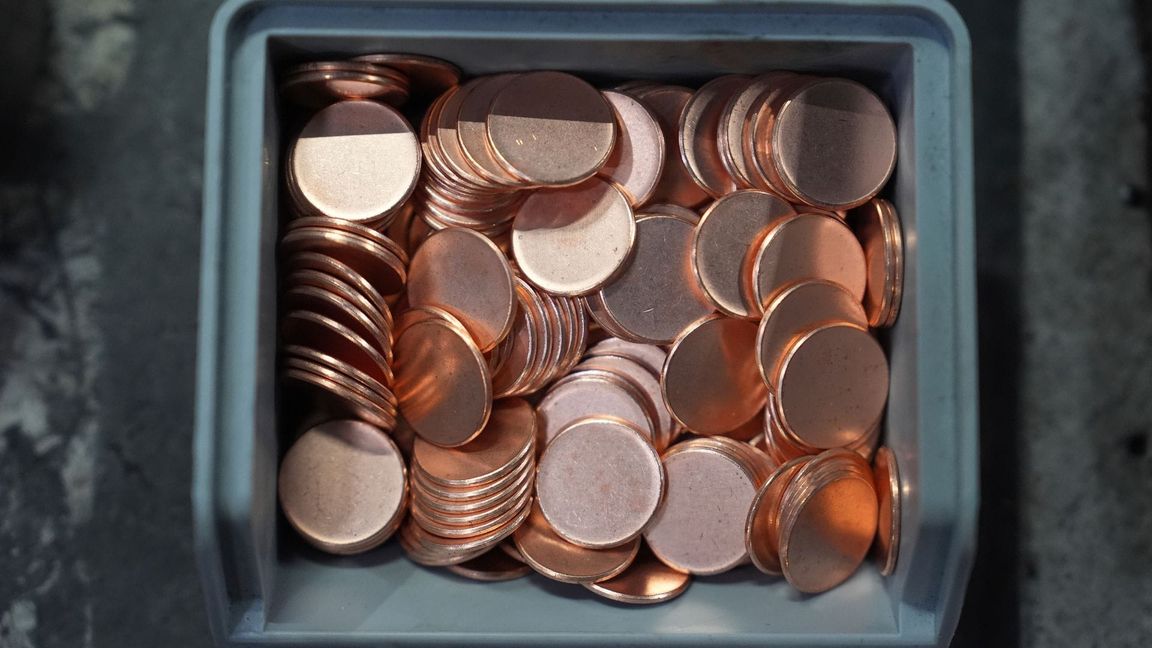 Nach 230 Jahren brauchen die USA keine Rohlinge zum Prägen von neuen Pennys.