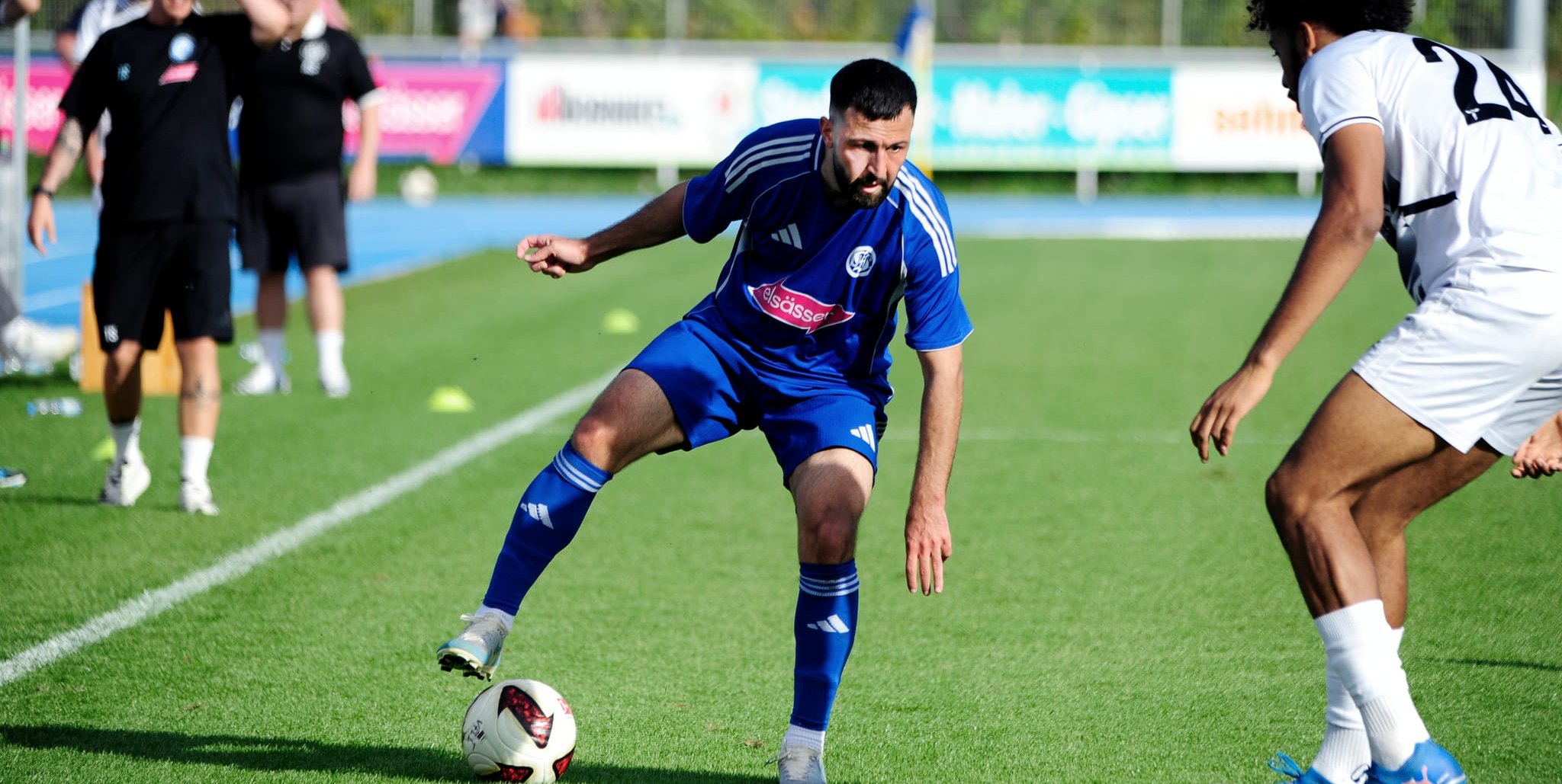 Tahir Bahadir war einer der Hauptdarsteller beim Last-Minute-Drama im Floschenstadion.