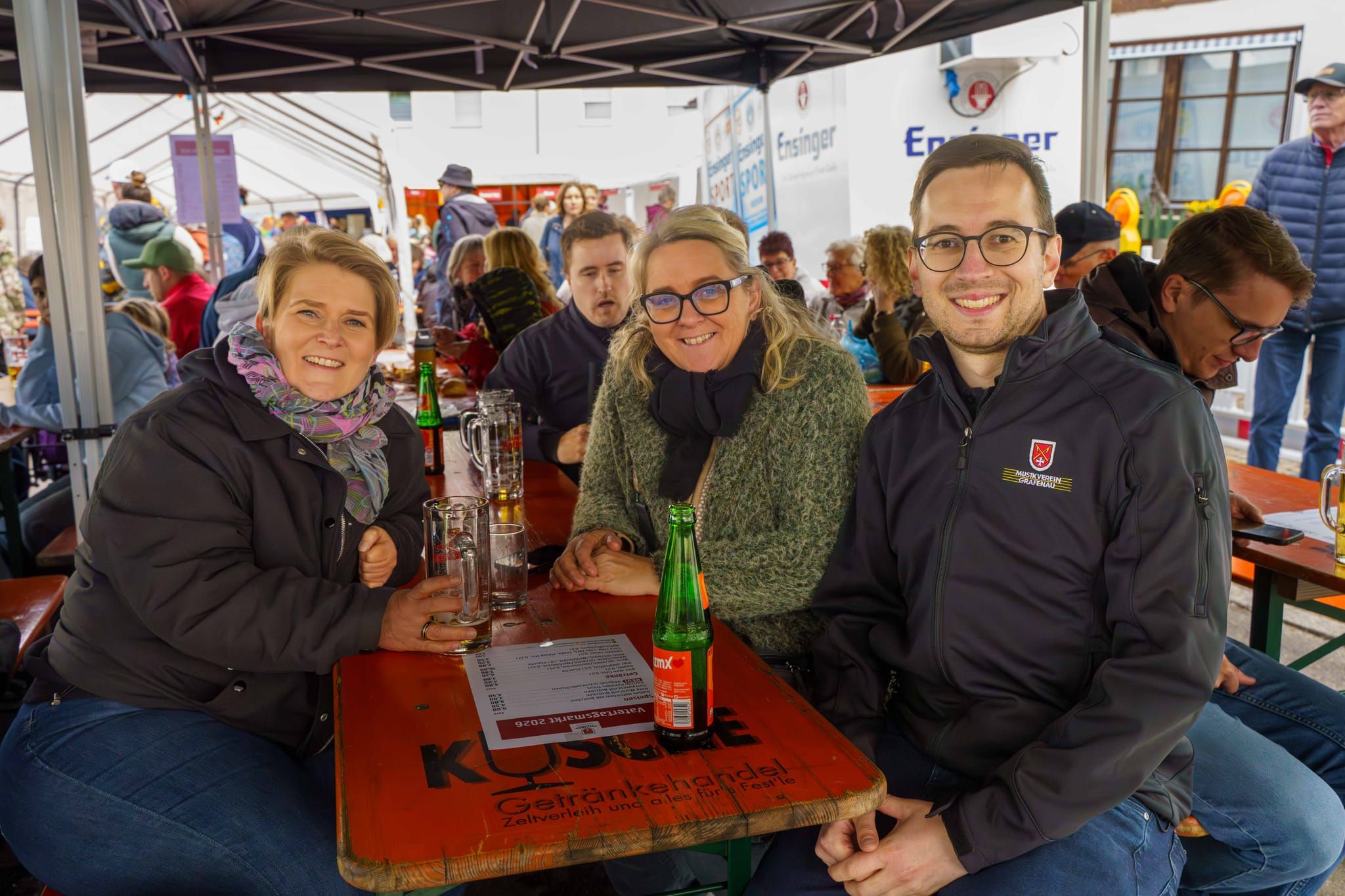 Jede Menge los war auf dem Döffinger Vatertagsmarkt.
