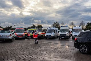 Rettungshundeteams aus ganz Baden-Württemberg haben für den Ernstfall trainiert.