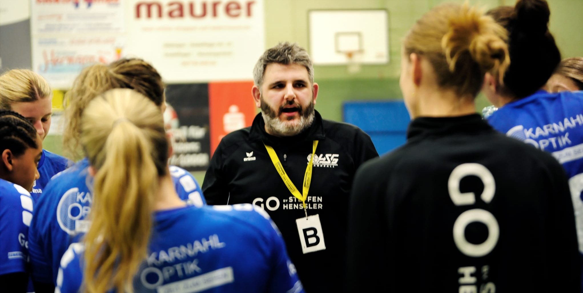 HSG-Trainer Mischa Herok zeigte nach dem Spiel Verständnis für Leistung seiner personell gebeutelten Mannschaft.