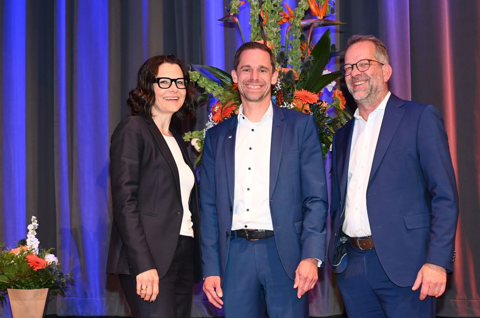 Die Vereinigte Volksbanken eG wird nach dem Ausscheiden von Martin Riegger von einem Dreier-Vorstand geführt (von links): Anette Rehorsch-Hartmann, Jörg Niethammer (Vorsitzender) und Thomas Krätschmer (stellvertretender Vorsitzender).