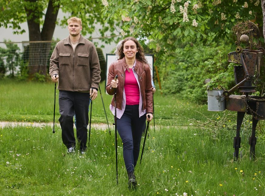 Auch Walking ist möglich.