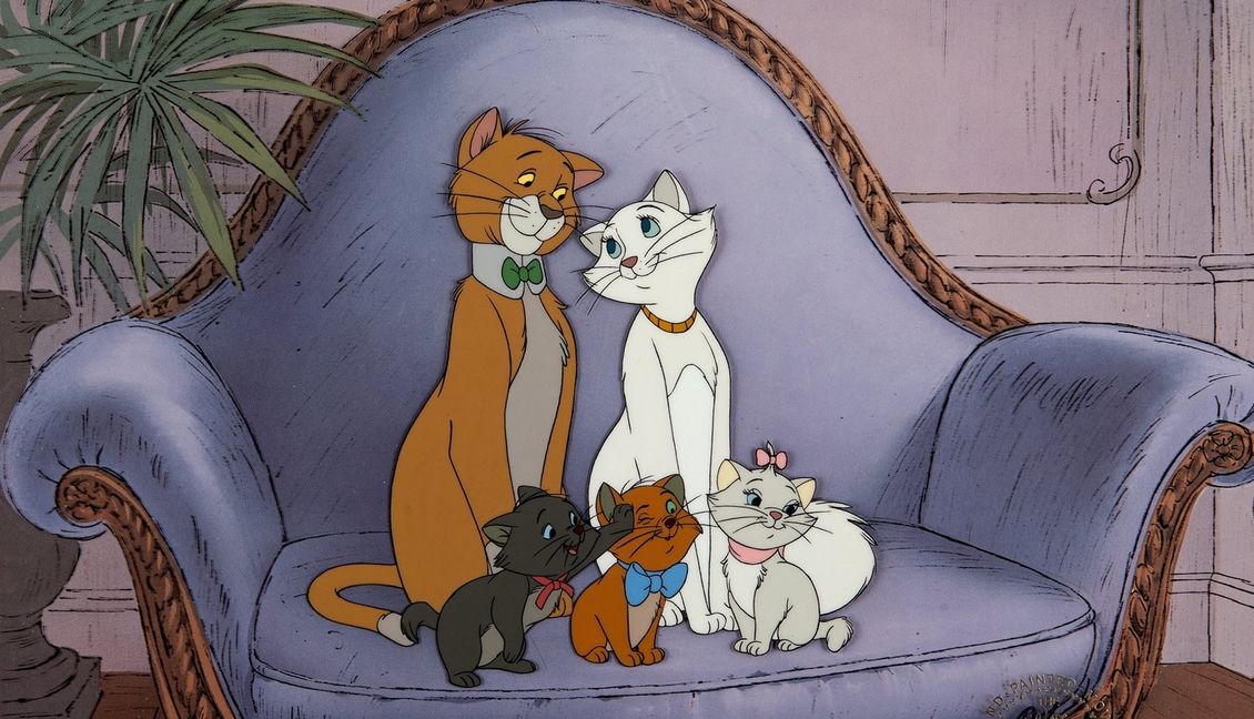 Als könnten sie kein Wässerchen trüben: die Stubentiger aus dem Disney-Klassiker „Aristocats“.   Bild: z