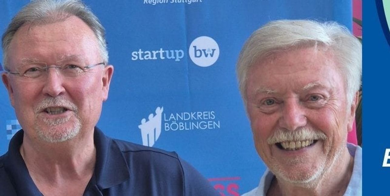 Bernhard Kühl (links) folgt auf Erwin Tilemann.