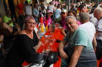 Tolle Stimmung beim Public Viewing auf dem Sindelfinger Wettbachplatz