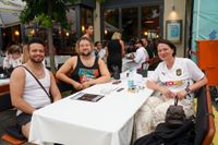 Tolle Stimmung beim Public Viewing auf dem Sindelfinger Wettbachplatz