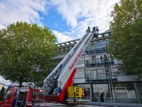 Mit Blaulicht und Atemschutz probte die Feuerwehr Magstadt den Ernstfall.