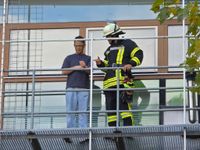 Mit Blaulicht und Atemschutz probte die Feuerwehr Magstadt den Ernstfall.