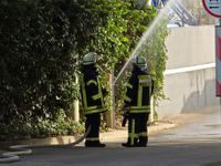 Mit Blaulicht und Atemschutz probte die Feuerwehr Magstadt den Ernstfall.