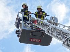 Mit Blaulicht und Atemschutz probte die Feuerwehr Magstadt den Ernstfall.