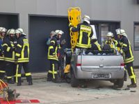 Mit Blaulicht und Atemschutz probte die Feuerwehr Magstadt den Ernstfall.