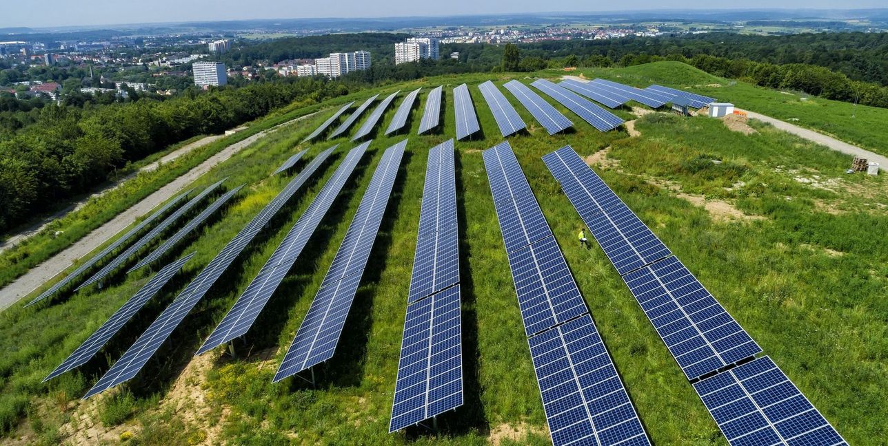 Photovoltaik auf der Dachsklinge.