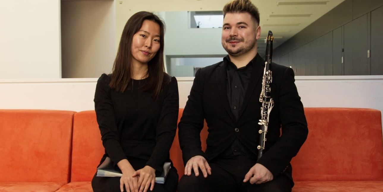 Das „Duo KLA“ musiziert am Samstag im Altdorfer Bürgerhaus.