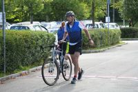 Der Sparkassen-Triathlon in Sindelfingen.