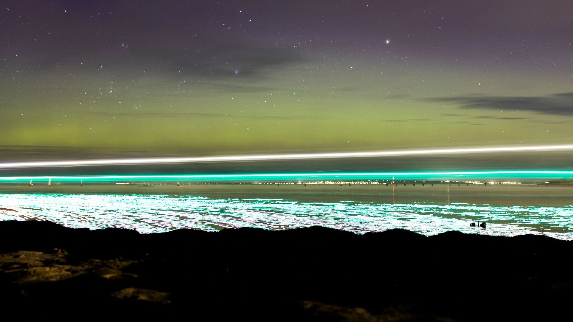 Ein starker Sonnensturm hat die Polarlichter ausgelöst.