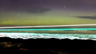 Ein starker Sonnensturm hat die Polarlichter ausgelöst.