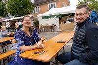 Buntes Treiben beim Böblinger Mittelaltermarkt auf dem Schlossberg.