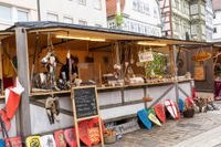 Buntes Treiben beim Böblinger Mittelaltermarkt auf dem Schlossberg.