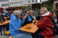 Buntes Treiben beim Böblinger Mittelaltermarkt auf dem Schlossberg.