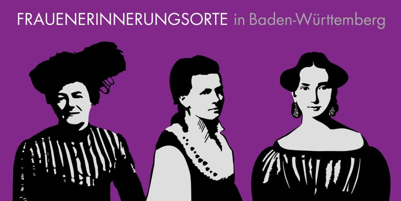 Mit diesem Plakat wirbt der Landesfrauenrat für Veranstaltungen.
