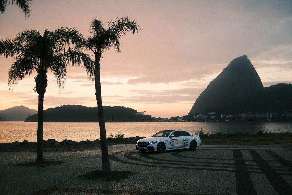 Die neue S-Klasse in Südamerika.