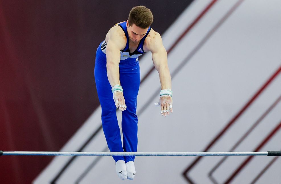 Lokalmatador Carlo Hörr geht an diesem Wochenende in Stuttgart an die Geräte.